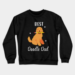 Best Doodle Dad Crewneck Sweatshirt